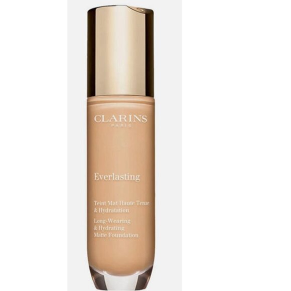 Clarins Everlasting Long Wearing Hydrating Matte Foundation*~115C COGNAC 1oz NIB - Picture 3 of 9